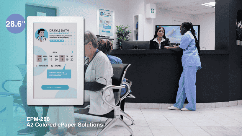 Advantech ePaper: Enhancing Hospital Communication Systems